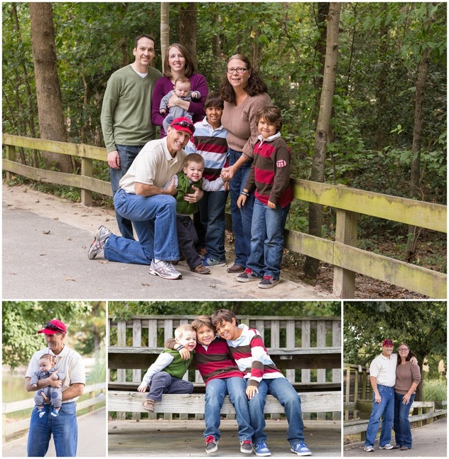 Family at the zoo in Richmond, Virginia.  Photos by Katie Cartwright Photography.